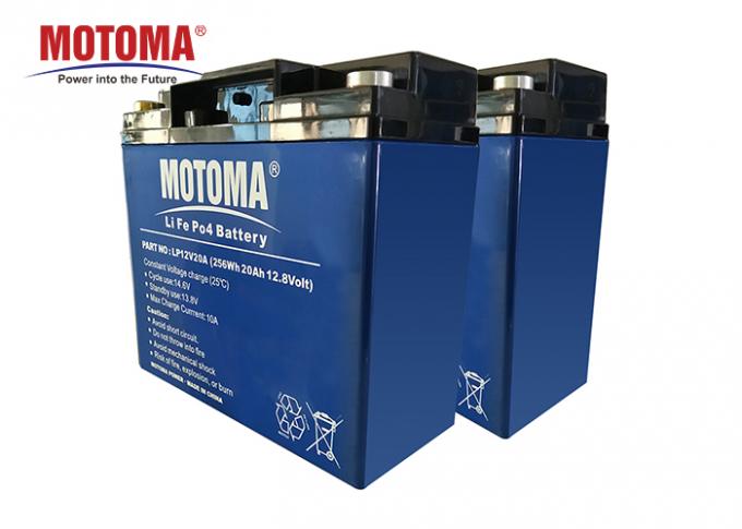 батарея лития 12.8V 20Ah Lifepo4 перезаряжаемые для солнечного освещения 0