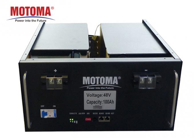 Тип жизнь ящика солнечных батарей 48v 100Ah лития солнечных систем длительного цикла 0
