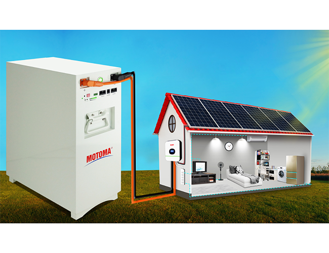 батарея 51.2V 200Ah LiFePO4, батареи лития MOTOMA для панелей солнечных батарей 1