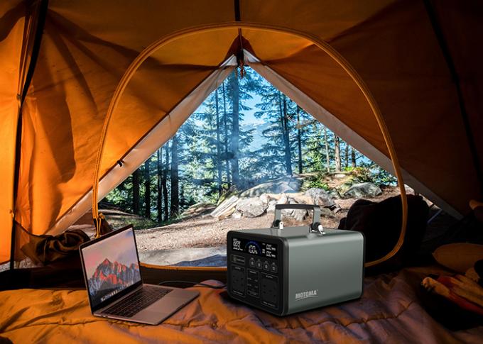 Электростанция MOTOMA 1000W 1200W на открытом воздухе портативная для располагаться лагерем 3
