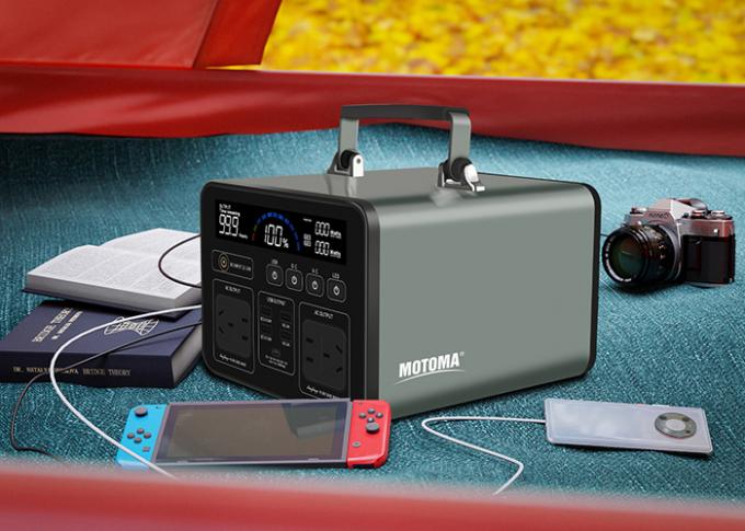 станция 110V 220V солнечной энергии 500W 1000W на открытом воздухе портативная с MPPT 1