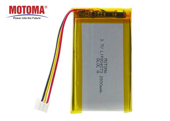 Купить Батарея плотности высокой энергии батареи 3.7V 2800mah Lipolymer онлайн производитель