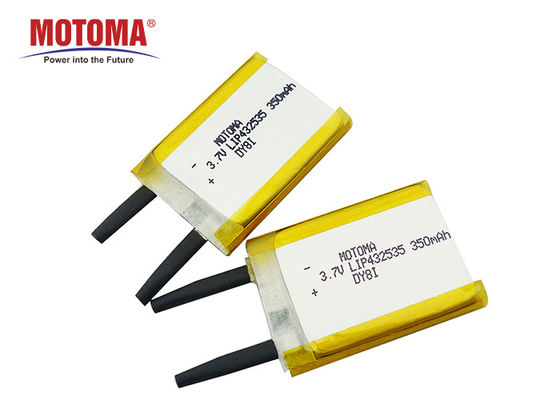 KC аттестовал батарею 3,7 v 350mah полимера иона лития для электроники