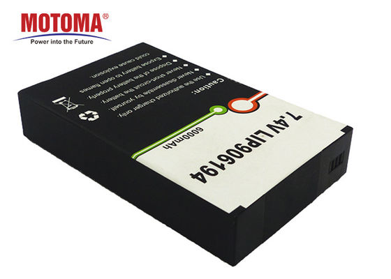 Блок батарей Lipo лития плотности высокой энергии, 7,4 батарея v 6000mah Lipo