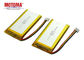Батарея плотности высокой энергии батареи 3.7V 2800mah Lipolymer