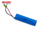 Литий-ионный аккумулятор батареи 3.7V 2200mah лития MOTOMA LCR18650 цилиндрический